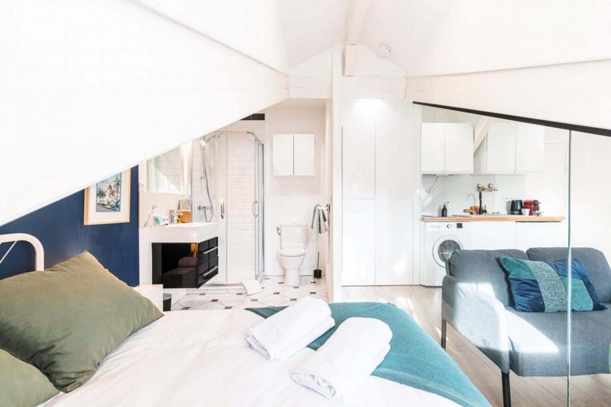 Deroulede - Superb Studio Suite W Ac Downtown Nice Luaran gambar