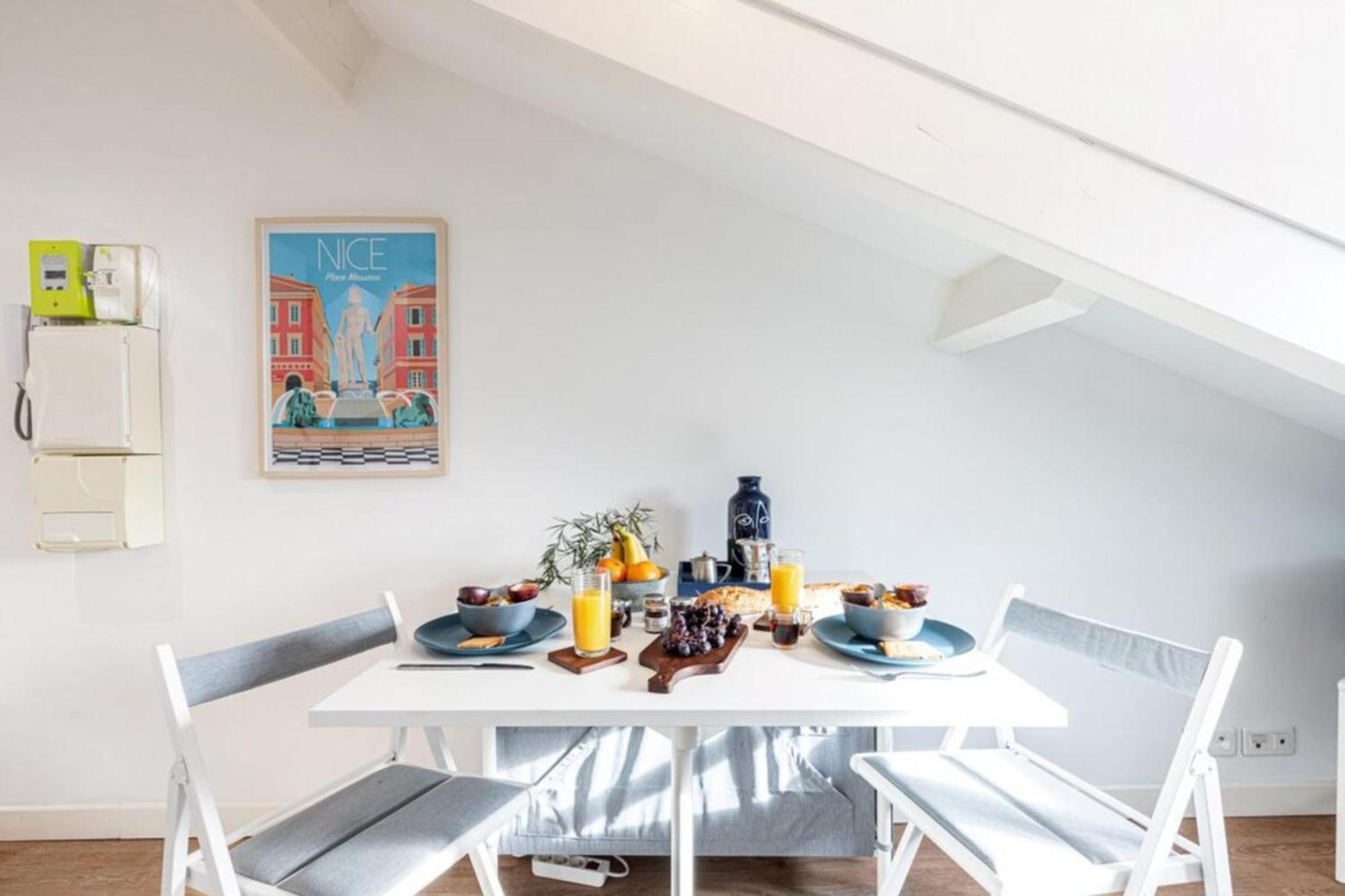 Deroulede - Superb Studio Suite W Ac Downtown Nice Luaran gambar