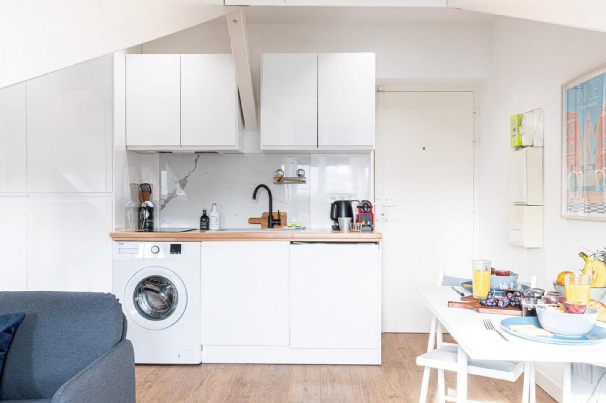 Deroulede - Superb Studio Suite W Ac Downtown Nice Luaran gambar